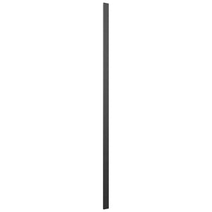 Fabuwood Pitch Black OLF396 Tall Filler Overlay, Front View