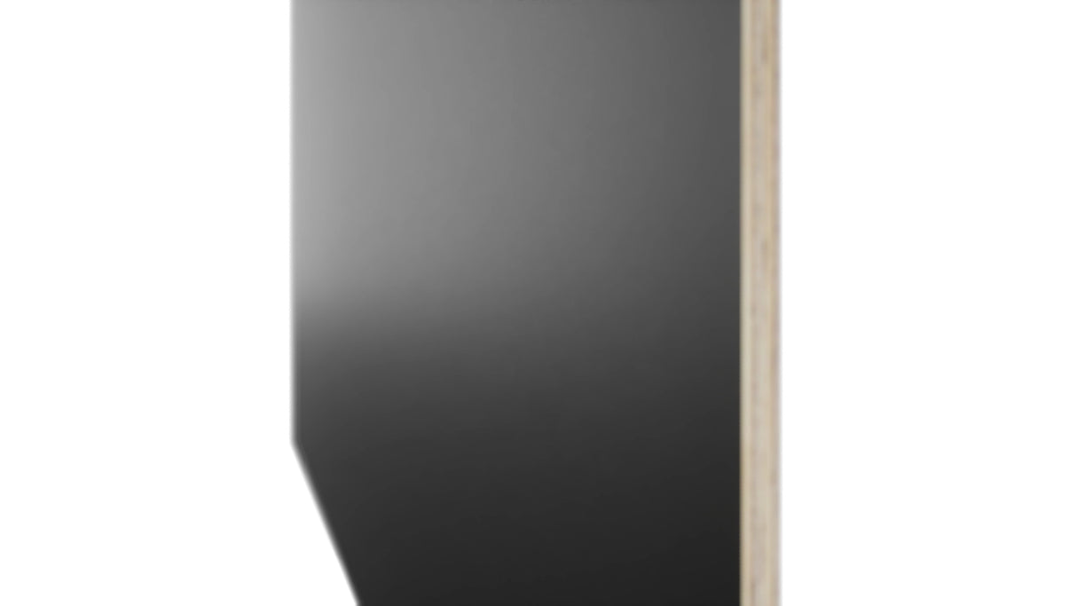 Fabuwood Pitch Black PAN-1/4 Panel, Detail View