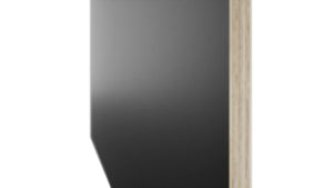 Fabuwood Pitch Black PLY-1/2 48X120 Panel, Detail View