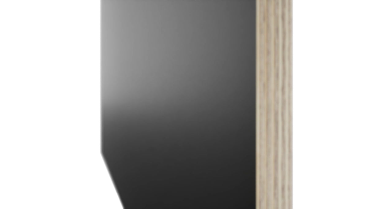 Fabuwood Pitch Black PLY-3/4 48X120 Panel, Detail View