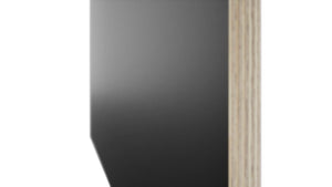 Fabuwood Pitch Black PLY-3/4 48X120 Panel, Detail View
