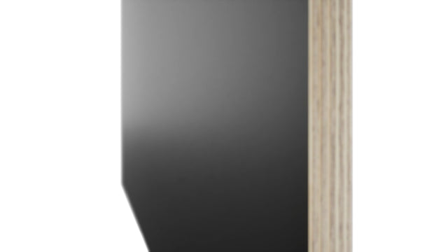 Fabuwood Pitch Black PLY-3/4 48X120 Panel, Detail View