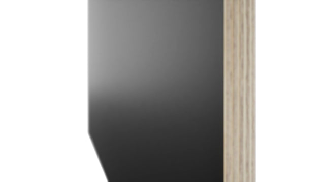Fabuwood Pitch Black PLY-3/4 Panel, Detail View
