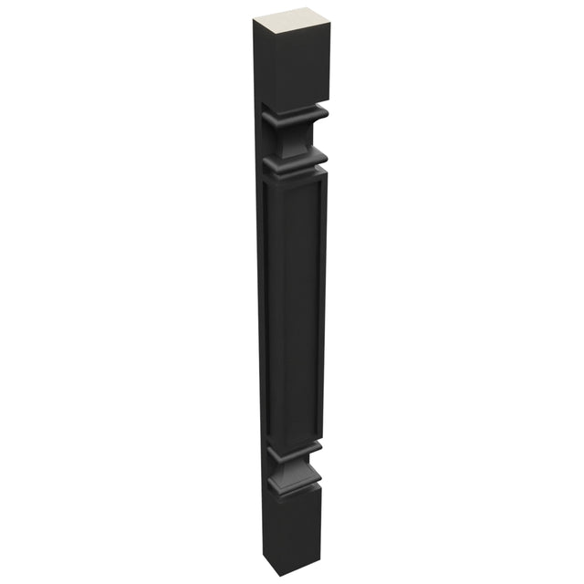 Fabuwood Pitch Black PP-BASE Base Pilaster, Top View