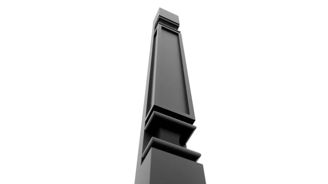 Fabuwood Pitch Black PP-BASE Base Pilaster, Detail View