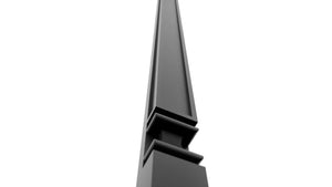Fabuwood Pitch Black PP-TP93 Tall Pilaster, Detail View