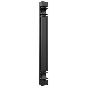 Fabuwood Pitch Black PP-W36 Wall Pilaster, Front View