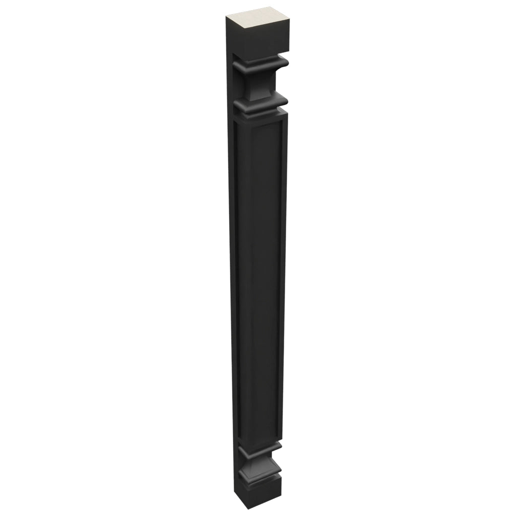 Fabuwood Pitch Black PP-W39 Wall Pilaster, Top View