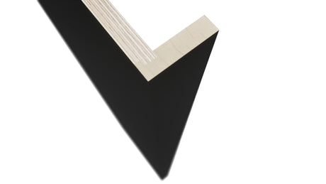 Fabuwood Pitch Black REP30120 x 3 Panel, Detail View