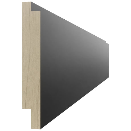 Fabuwood Pitch Black SHL-8 Molding, Front View