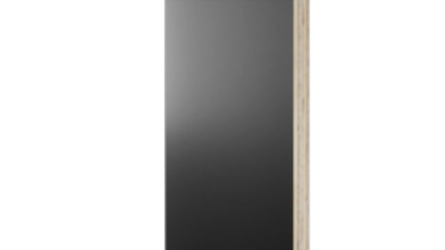 Fabuwood Pitch Black SK T12D Panel, Detail View