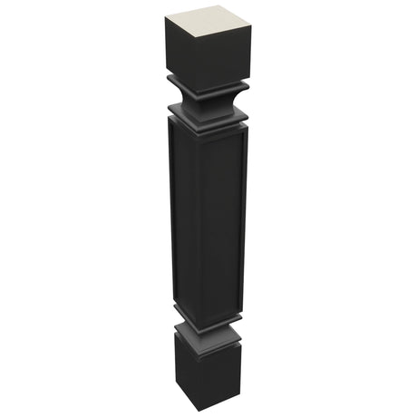Fabuwood Pitch Black SP36 Base Post, Top View