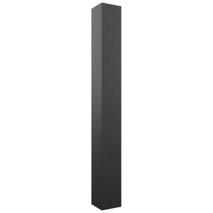 Fabuwood Pitch Black SQP36 Base Post, Front View