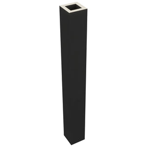 Fabuwood Pitch Black SQP36 Base Post, Top View