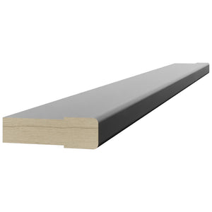 Fabuwood Pitch Black STKM-8 Molding, Front View