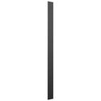 Fabuwood Pitch Black TF696 Tall Filler, Front View