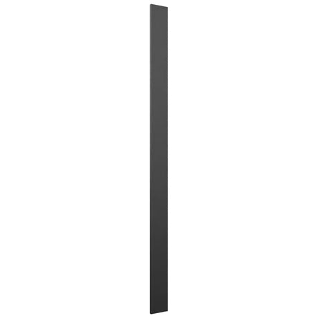 Fabuwood Pitch Black TF696 Tall Filler, Front View