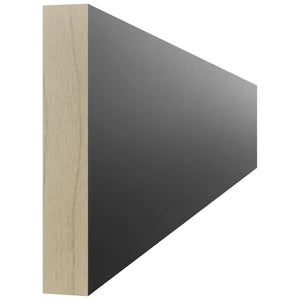 Fabuwood Pitch Black TK8-3/4 Molding, Front View