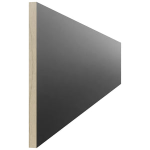 Fabuwood Pitch Black TK8 Molding, Front View