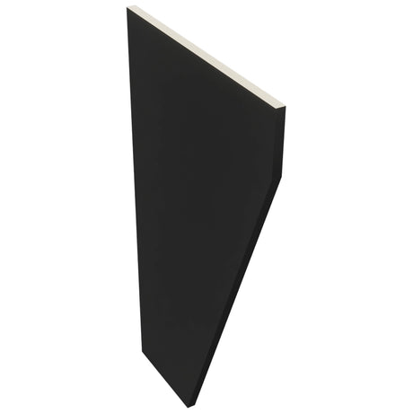 Fabuwood Pitch Black VDL Vanity Desk, Top View
