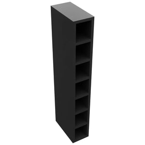 Fabuwood Pitch Black WC0642 Wall Wine Cubes, Top View