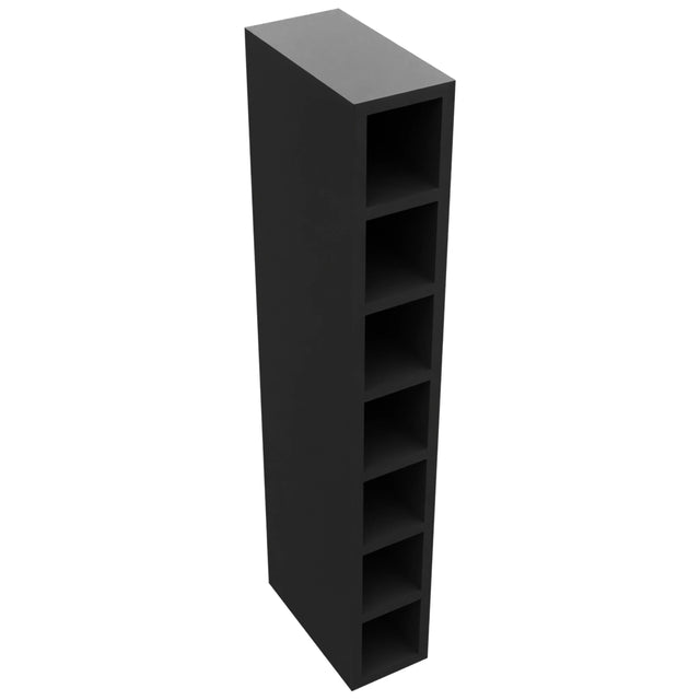 Fabuwood Pitch Black WC0642 Wall Wine Cubes, Top View