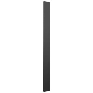 Fabuwood Pitch Black WF339 Wall Filler, Front View