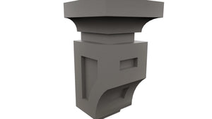 Fabuwood Stone CMS Corbel, Detail View