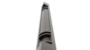 Fabuwood Stone CP36 Base Post, Detail View