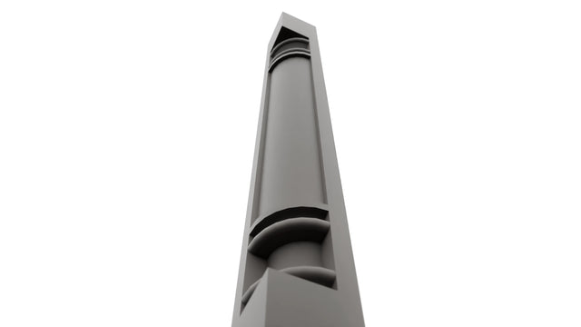 Fabuwood Stone CP36 Base Post, Detail View