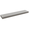 Fabuwood Stone FLS48 Wall Floating Shelf, Front View