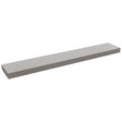 Fabuwood Stone FLS60 Wall Floating Shelf, Front View