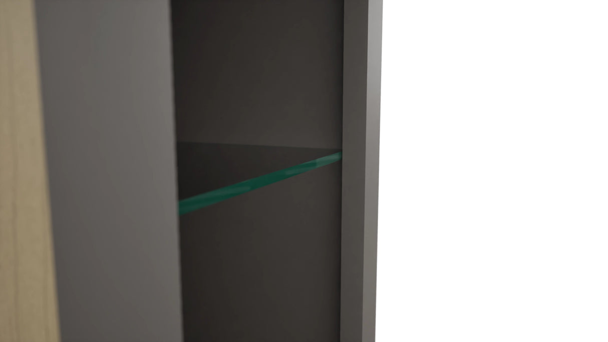 Fabuwood Stone NDW1230 Wall Standard No Door Cabinet, Detail View