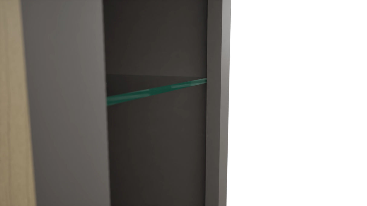 Fabuwood Stone NDW1242 Wall Standard No Door Cabinet, Detail View
