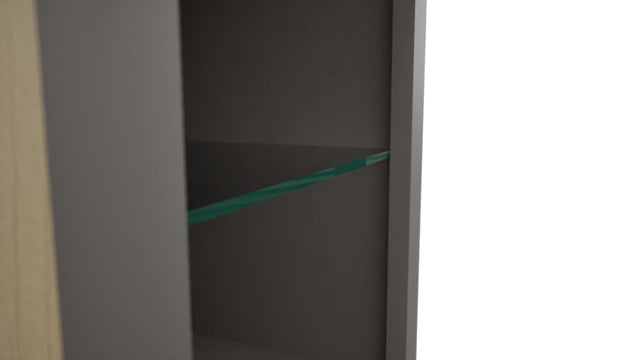 Fabuwood Stone NDW1530 Wall Standard No Door Cabinet, Detail View