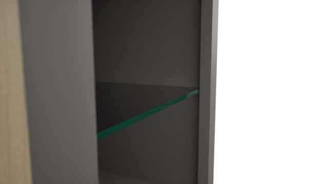 Fabuwood Stone NDW1536 Wall Standard No Door Cabinet, Detail View