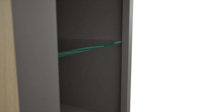 Fabuwood Stone NDW1542 Wall Standard No Door Cabinet, Detail View