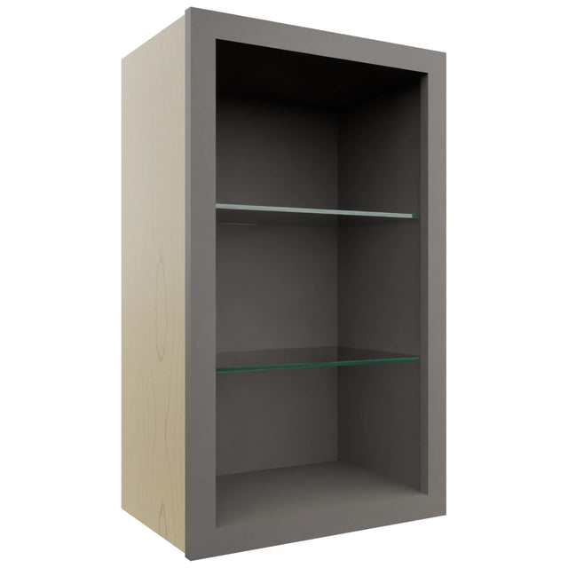 Fabuwood Stone NDW1830 Wall Standard No Door Cabinet, Front View