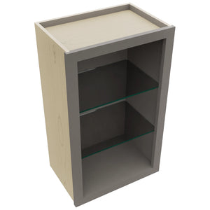 Fabuwood Stone NDW1830 Wall Standard No Door Cabinet, Top View