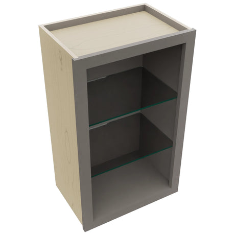 Fabuwood Stone NDW1830 Wall Standard No Door Cabinet, Top View