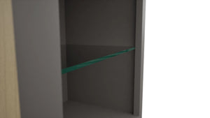Fabuwood Stone NDW1830 Wall Standard No Door Cabinet, Detail View
