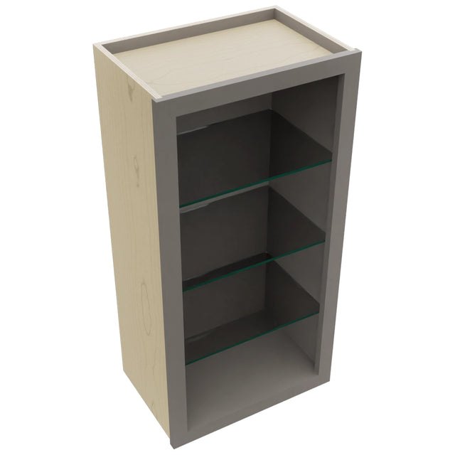 Fabuwood Stone NDW1836 Wall Standard No Door Cabinet, Top View