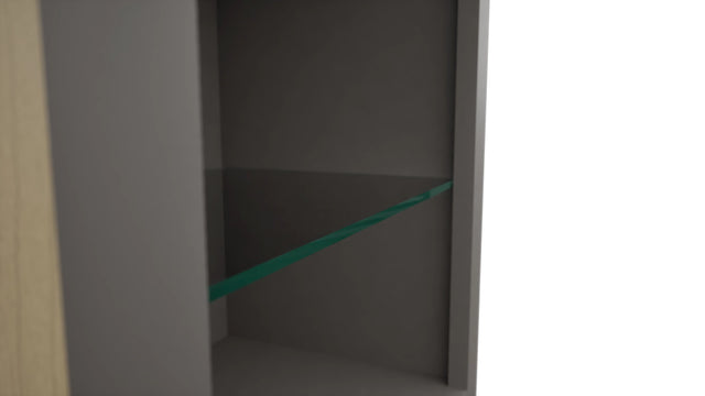 Fabuwood Stone NDW1836 Wall Standard No Door Cabinet, Detail View