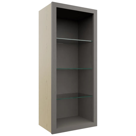 Fabuwood Stone NDW1842 Wall Standard No Door Cabinet, Front View