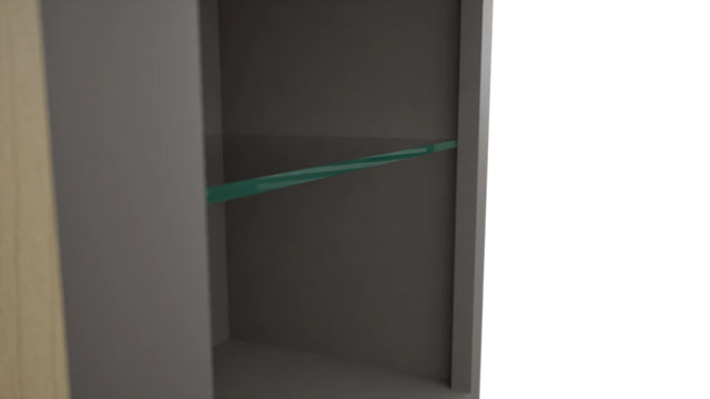 Fabuwood Stone NDW1842 Wall Standard No Door Cabinet, Detail View