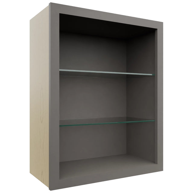 Fabuwood Stone NDW2430 Wall Standard No Door Cabinet, Front View