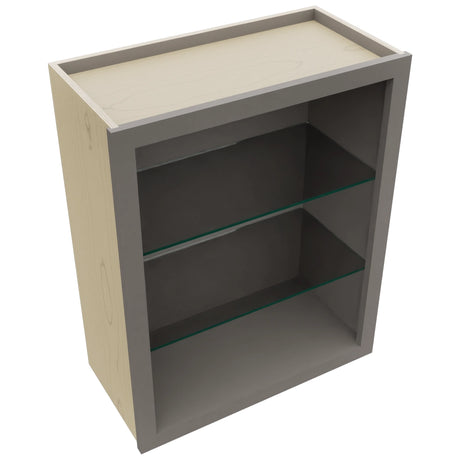 Fabuwood Stone NDW2430 Wall Standard No Door Cabinet, Top View