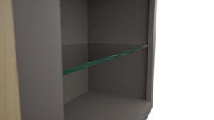 Fabuwood Stone NDW2430 Wall Standard No Door Cabinet, Detail View