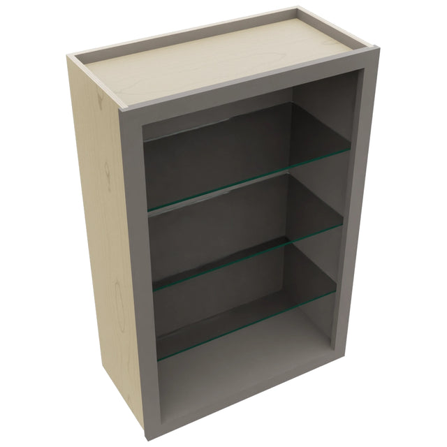 Fabuwood Stone NDW2436 Wall Standard No Door Cabinet, Top View