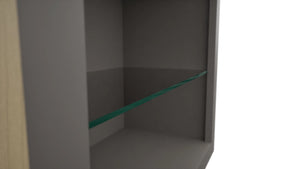 Fabuwood Stone NDW2436 Wall Standard No Door Cabinet, Detail View